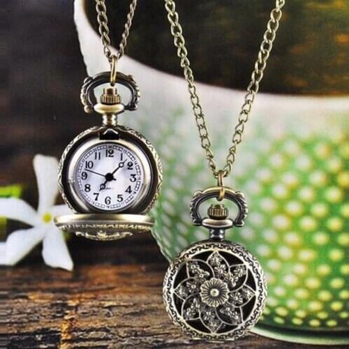 Moment # L05 watch quartz unisex Pocket Watch Pendant Chain Necklace casual watches
