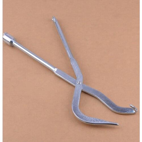 DWCX Carbon Steel Professional Car Installer Removal Brake Drum Return Spring Pliers Garage Workshop Tool