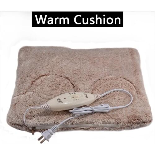 220V Electric Foot Warmer Cushion Pads Flannel Heating Pad Winter Warming Shoes Blanket Mat For Feet Hands Body Warm US Plug