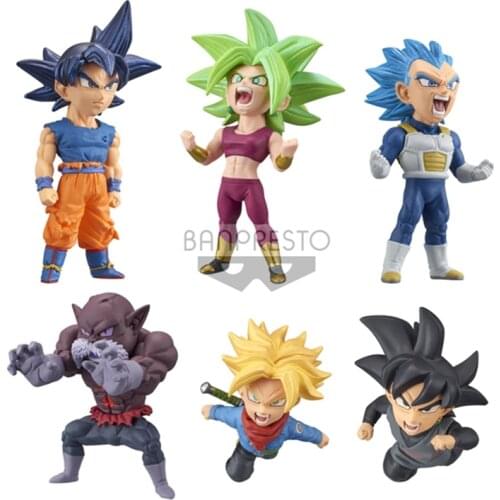 100% Original Banpresto Dragonball Wcf Figure PVC Action Model Toys Anime Figure