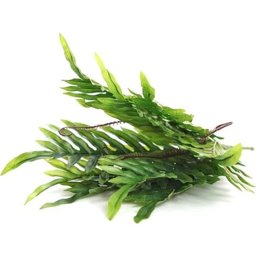 Artificial Plants Green Grass Simulation Plastic Flower Desktop Decor Grass For Home Party Decoration Hotel Garden Fake Grass