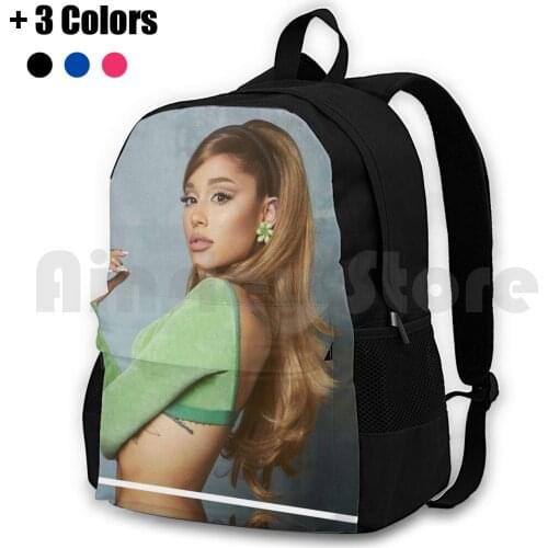 Classic Women Arianas Outdoor Hiking Backpack Riding Climbing Sports Bag Pop Womens Beautiful Girls Music Cover Grandes
