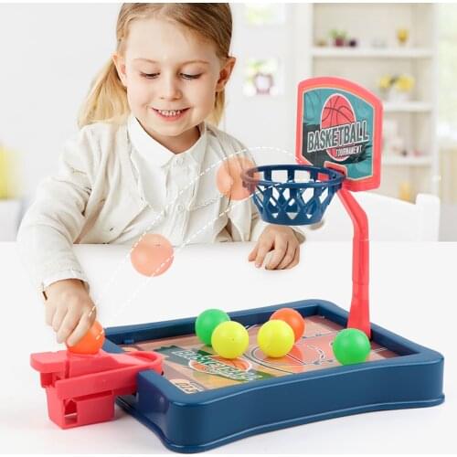 Hot sell Kids Toys Boys Mini Basketball Hoop Shooting Stand Toy Kids Educational for Children Family Game Toy Sports