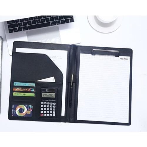 A4 Multifunctional Folder Data Sorting Portable Writing Board Wallet Bill Receipt Sorting File Office Folder Business Supplies