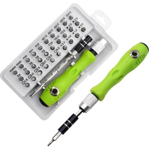 32 In 1 Industrial Grade Screwdriver Set Magnetic Bits Repair For Phone PC Kit Precision Torx Hex Screw Driver Hand Tools