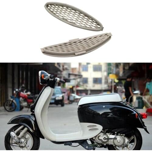 Motorcycle Pedal Ventilation Net Pedal Vent Decorative Cover Suitable for Honda Giorno AF24