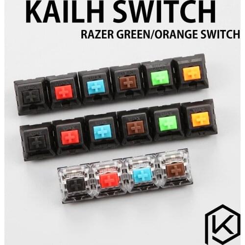 Kailh switch 3pin blue red black brown green orange for custom mechnical keyboard xd64 xd60 eepw84 gh60 tada rgb 87 104 zz96