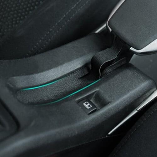 My Good Car Handbrake gap strip handbrake anti-missing strip for Citroen C3-XR Peugeot 2008 301 Elysee Car accessories