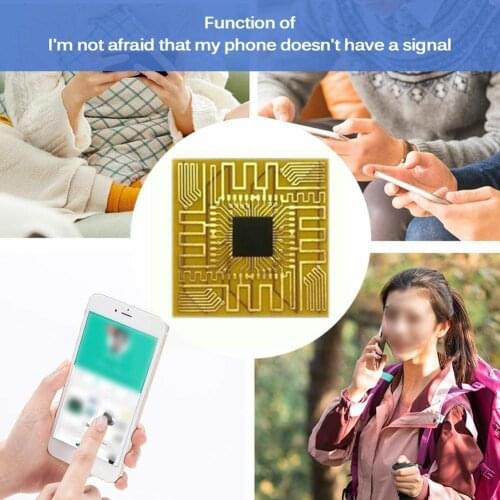 Portable Antenna Stickers Generation For Camping Cell Signal Amplifier New Signal Sticker Enhancement Booster Phone Sticker I2E6