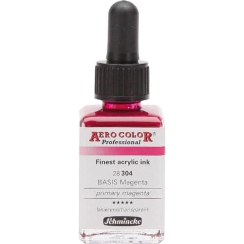 Schmincke Aero Color Acrylic Ink 28 ml 304 Primary Magenta