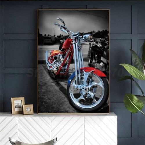 Nordic Poster Racing Car Vintage Decorative Painting And Prints Decoration Wall Art Pictures For Living Room Home Decor