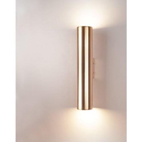 Nordic bedside wall lamp American bedroom Iron retro wall lamp industrial wind corridor loft aisle lamps lighting fixture led