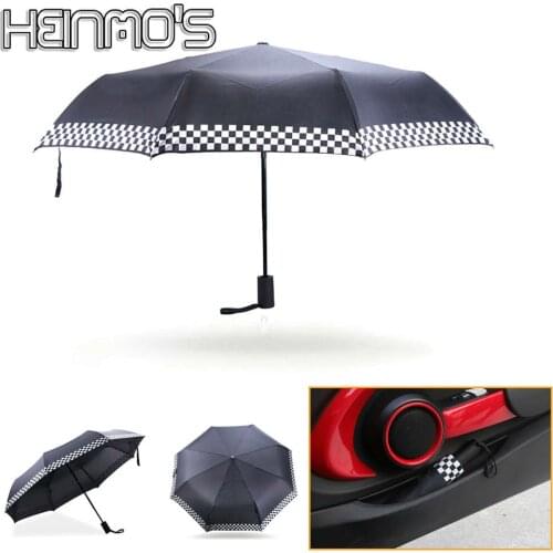 Folding Rain Umbrella For MINI COOPER S One JCW R50 R52 R53 R55 R56 Countryman R60 Accessories F54 F55 F56 F57 F60 Sun Umbrella