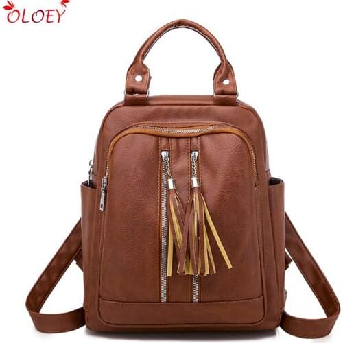 Female Travel Backpack Famous designer Brand Vintage Teenage Backpacks For Girls Back Pack Anti Theft Backpack 2020 new 6colour