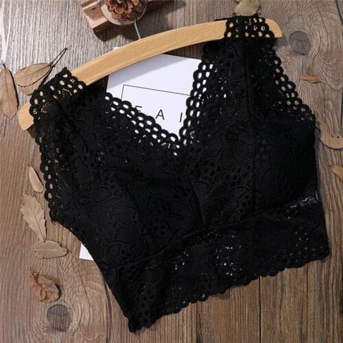Lady Sexy Lingerie Women Vest Bra Lace Push Up Bras Womens Clothing 5 Colors
