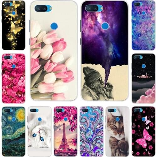 6.26" Phone Case For Xiaomi MI 8 Lite Silicone Soft Tpu Case For Xiaomi Mi 8 Lite Case Cover on Xiaomi Mi8 Mi 8 Lite Coque Capas