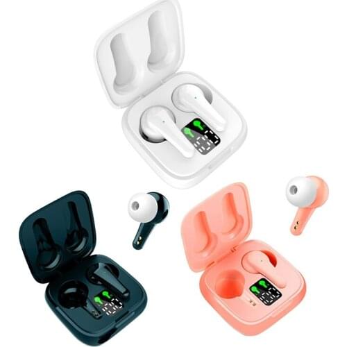 J6 TWS Bluetooth 5.2+ EDR Earphones Wireless Headphone 9D Stereo Sports Waterproof Headsets with Microphone