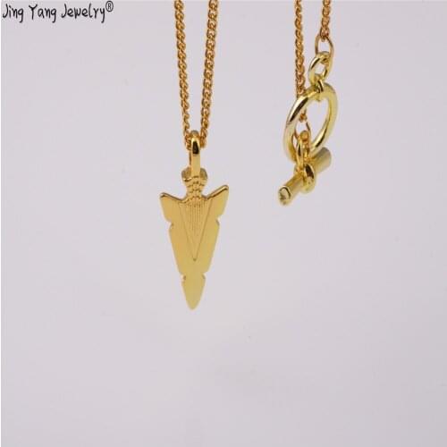 JINGYANGJEWELRY Golden Chains