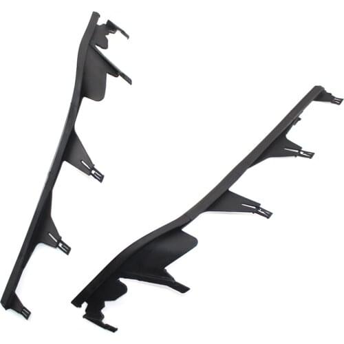 Left & Right One Pair Upper Headlight Cover Strips Replacement for BM W 3 Series E46 98-01(4 door)