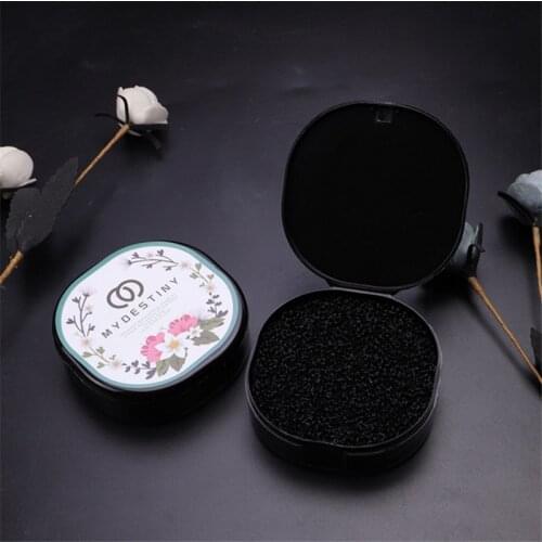 Lucky-Beauty Quick Make up Brush Cleaning Tool Cosmetic Brush Dry Wash Box Sponge Makeup Brush Cleaner Scrubbing Tool