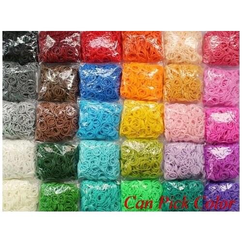 Cheapeest snga 600 bands+24 S-Clips/pack, 12 pcak/lot Elastic Rubber Candy Bracelet Loom Bands Multy gift Silicone Christmas