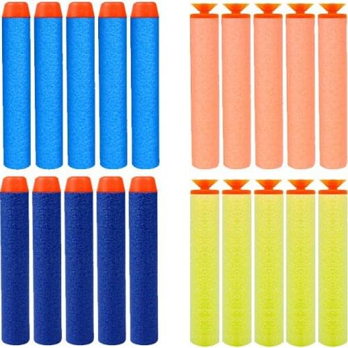 30PCS Soft EVA Gun Bullets Water Gun Toy Bullets Kids Toys Airsoft Toy for Children kids Reusable Pistol Gun Bullets
