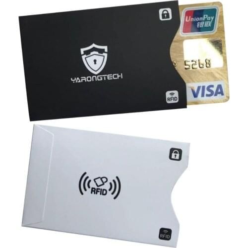 RFID Blocking Sleeves Ultimate Premium Identity Theft Protection Sleeve for Men & Women (pack of 10)