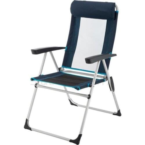 Folding recliner portable outdoor summer camping chair fishing chair household lunch chair