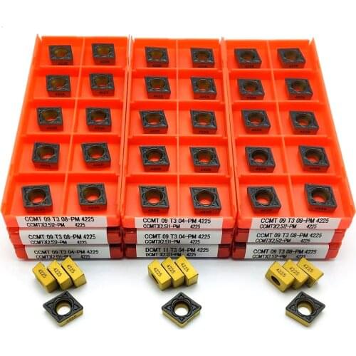 Carbide insert CCMT09T304 PM 4225 CCMT09T308 PM 4225 Internal turning tool High quality cutting tool Turning insert