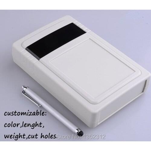 2 pcs/lot 130*89*31mm wall-mounted plastic electrical case card reader enclosure instrument box DIY project box