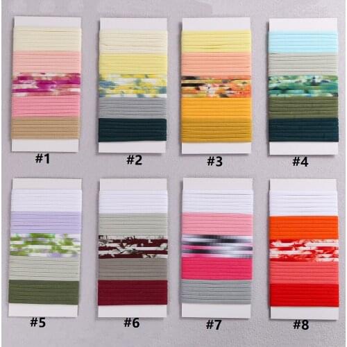 30PCS/Set Head Rope for Baby Girl Infant Soft Elastic Headband Gradient Princess Hair Accessories Rubber Band Lovely Style Gift