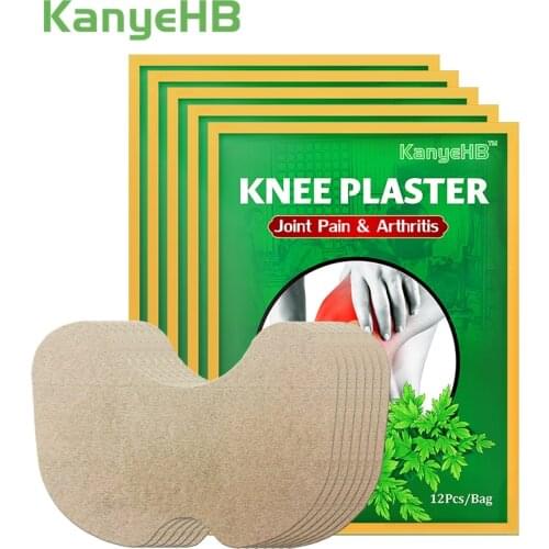 60pcs Knee Joint Pain Relaxing Plaster Natural Wormwood Extract Rheumatoid Arthritis Medical Plaster Body Massage Stickers A356