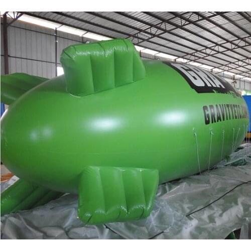 HOT helium air blimp advertising balloon colourful blimp pvc or tpu material inflatable blimp