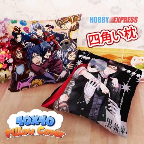 Hobby Express Dragon Ball One Piece Bump World 40x40cm Square Anime Dakimakura Throw Pillow Cover FBZ557-FBZ599