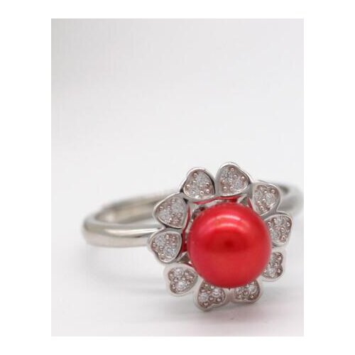 SPINNER Ring ！Rotate ring can turn around sliver 9255 sterling freshwater pearl or stone special gift ring for women Christmas