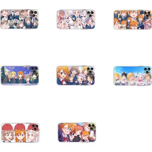 Love Live! Superstar!! Phone Case Cover for Iphone 12 Pro Max X XR XS MAX 6 7 8 Plus 11 Pro Max