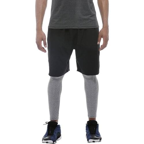 Mens Sport Shorts Fitness Running Quick-Dry Breathable Sports Wear Elastic Waist Loose Basketball Workout Gym Shorts