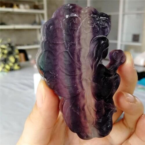 1PC Natural Crystals And Stones Fluorite Quartz Beauty Crystal Quartz Healing Stones Home DIY Decorative Gemstone Butterfly Gift