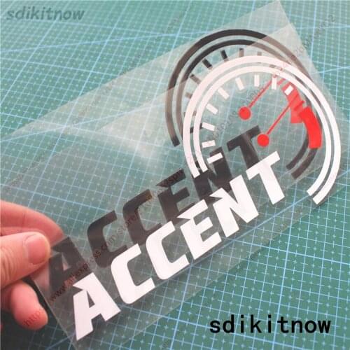 2021 NEW Car Dash board Decal Speed Sticker Styling light Decoration For hyundai accent 2008 2007 2011 2012 2013 2018 accessory