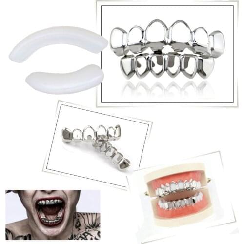 Silicone Grillz Mold Bars Fitting Grill Teeth Cap Replacement One Size Fits All