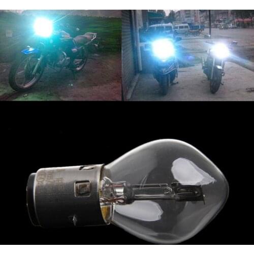 ATV Moped Scooter Head Light Bulb Motorcycle 12V 35W 10A B35 BA20D Glass New Motorcycle Light