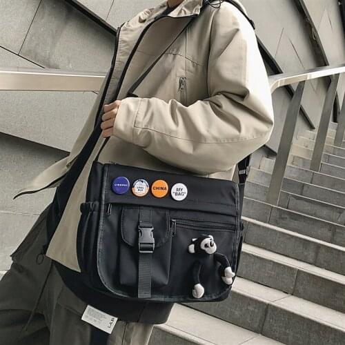 Messenger Bag Couple Ins Original Uoct.all Tooling Style Diagonal Shoulder Bag Fashion All-match Girl Shoulder Bag Casual Bag