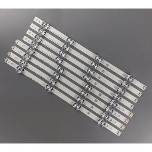 New 8pcs/set LED strip Replacement for LG LC420DUE 42LB5500 42LB5800 42LB560 INNOTEK DRT 3.0 42 inch A B 6916L-1710B 6916L-1709B