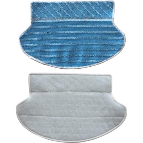 2pcs/lot Robot Vacuum Cleaner Mop Cloth Rags for AMIBOT Flex H2O Connect Robotic Vacuum Cleaner Spare Parts Accessories