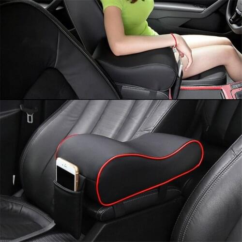 Universal Leather Car Armrest Pad Auto Armrests Car Center Console Arm Rest Seat Box Vehicle Protective Car Styling Decoration