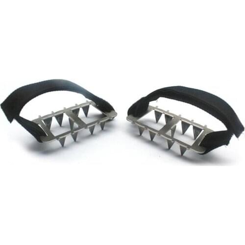 Ice Gripper Ice Climbing Spikes Grips 26 Teeth Cover Climbing Crampon Camping Outdoor Anti Slip Cleats Shoes Accessori T8K3