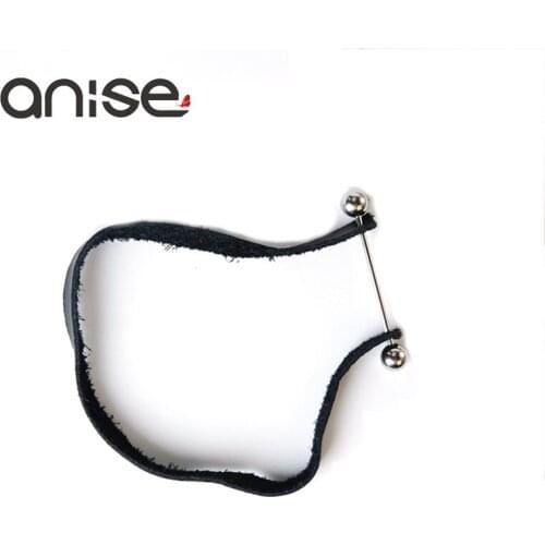 Anise new design ball necklace Simple short vintage necklace leather choker necklace for women jewelry Colier Femme