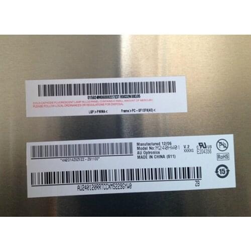 LCD Panel M240HW01 V0 M240HW01 V.0 M240HW01 V1 M240HW01 V.1 M240HW01 V2 M240HW01 V.2 M240HW01 V.4 M240HW01 V4 M240HW01.2