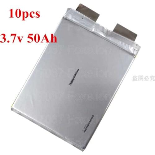10pcs 3.7V 50Ah lithium Battery Li-ion 50ah 60ah 40ah Bateria lipo for DIY 24V 48v 36V 50ah ebike EV solar power energy storage