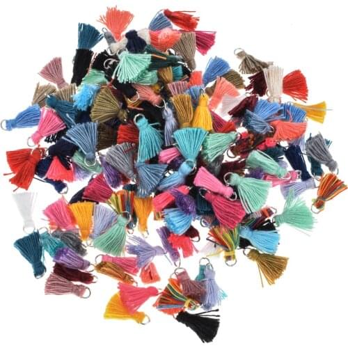 20pcs/lot Multicolor Tassel Cotton Tassels Tassel Jewelry Accessories DIY Bracelets Necklace Earrings Materials Women Jewelry